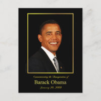 Obama Inauguration Invitation Briefkaart