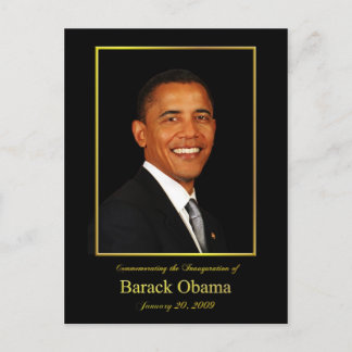 Obama Inauguration Invitation Briefkaart