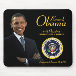 Obama Inauguration Souvenir Mousepad Muismat