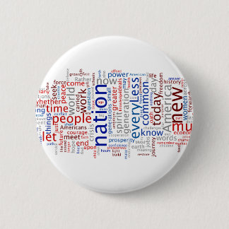 Obama Inauguration Speech Button