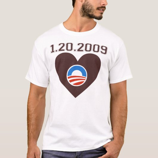Obama Inauguration T-Shirt (Voorkant)