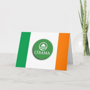 O'bama Irish - Carte de voeux