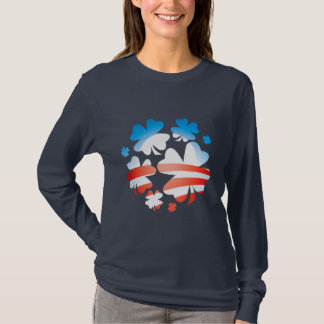 Obama Irish Shamrocks T-shirt