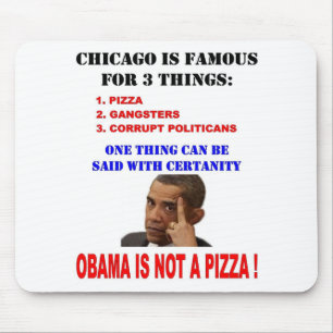 OBAMA IS GEEN PIZZA MUISMAT