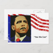 Obama-Ja (briefkaart) Briefkaart (Voorkant / Achterkant)