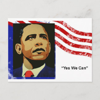 Obama-Ja (briefkaart) Briefkaart