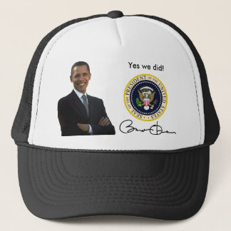 Obama Ja, dat deden we - Baseball Pet