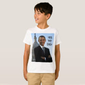 Obama Ja, dat hebben we gedaan! T-shirt (Voorkant volledig)