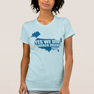 OBAMA Ja, we deden T-Shirt