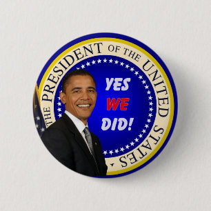 Obama - Ja, we hebben Button gedaan