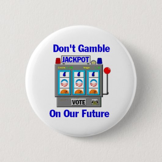 Obama JACKPOT Button (Voorkant)