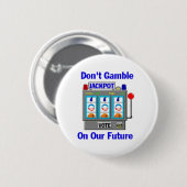 Obama JACKPOT Button (Voorkant /achterkant)