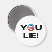 Obama, je liegt magneet (Voorkant / Achterkant)