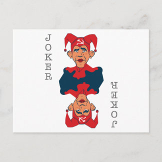 Obama-Joker Briefkaart