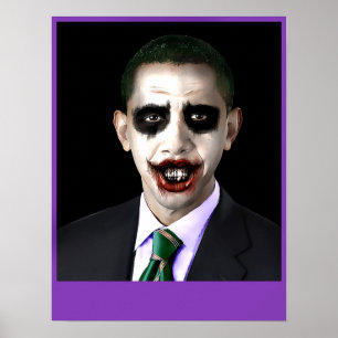 Obama Joker  Poster