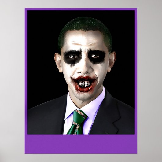 Obama Joker  Poster (Voorkant)
