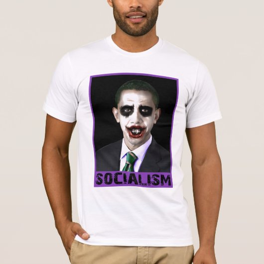 Obama Joker T-shirt (Voorkant)