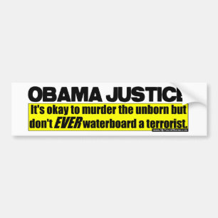 Obama Justice Bumpersticker