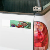 Obama Kerstmis Bumpersticker (Op Truck)