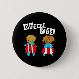 Obama Kind Ronde Button 5,7 Cm