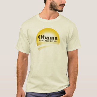 "Obama komt eraan. Maak de weg vrij." T-shirt