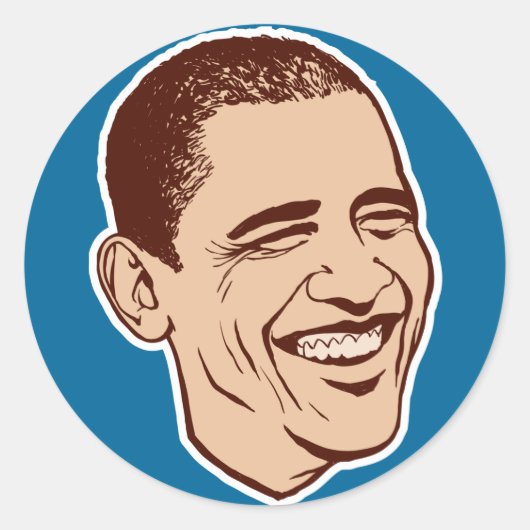 Obama Lapel Sticker Set (Voorkant)