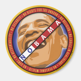 Obama, le aimant "Nobama"