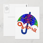 Obama, le programme d'investiture parapluie (Devant / Derrière)