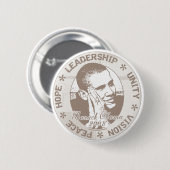 Obama Leadership Button (Voorkant /achterkant)