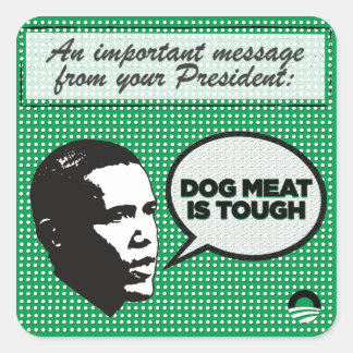 Obama Leadership Series - Een stoere sticker van D