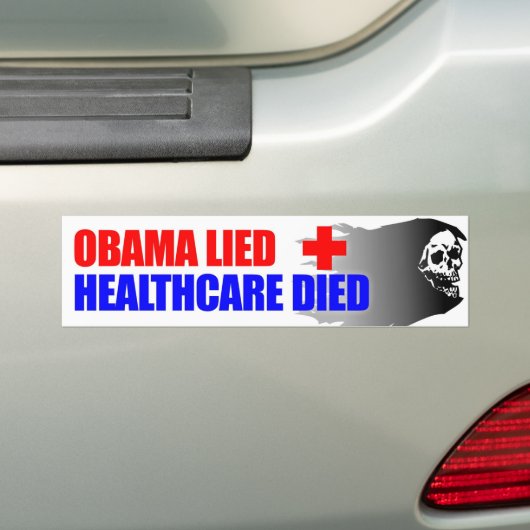 Obama Lied Bumpersticker (Op auto)