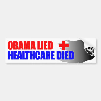 Obama Lied Bumpersticker