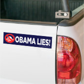 Obama Lies! Bumpersticker (Op Truck)