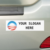 Obama Logo Bumpersticker (Op auto)