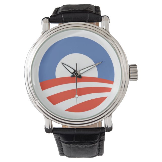 Obama Logo - Kijk Horloge (Voorkant)