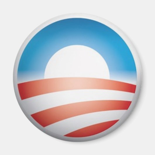 Obama Logo Magneet (Voorkant)