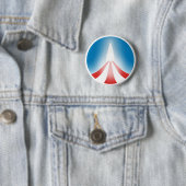 Obama Logo Ronde Button 5,7 Cm (In situ)