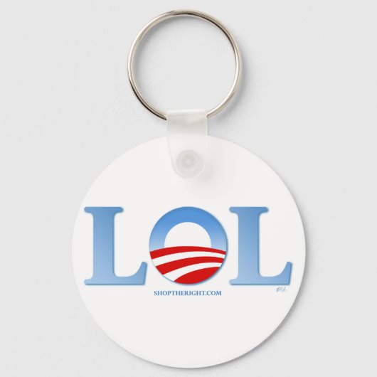 Obama LOL Sleutelhanger (Voorkant)