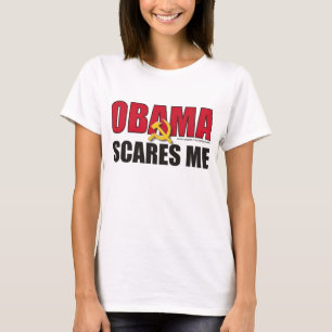 Obama maakt me bang - Gepersonaliseerd T-shirt