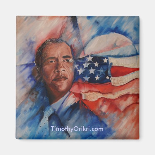 Obama Magnet Magneet (Voorkant)