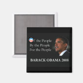 Obama Magnet Magneet (Voorkant / Achterkant)