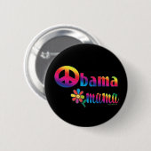 Obama Mama Ronde Button 5,7 Cm (Voorkant /achterkant)