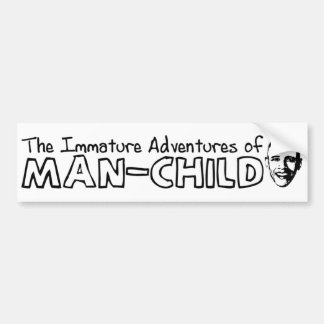 Obama Man-Child Bumpersticker