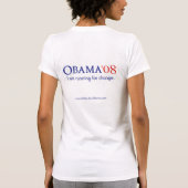 Obama Marathon Shirt - Vrouwen (Achterkant)