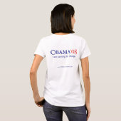 Obama Marathon Shirt - Vrouwen (Achterkant volledig)