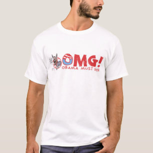Obama moet 2012 gaan t-shirt