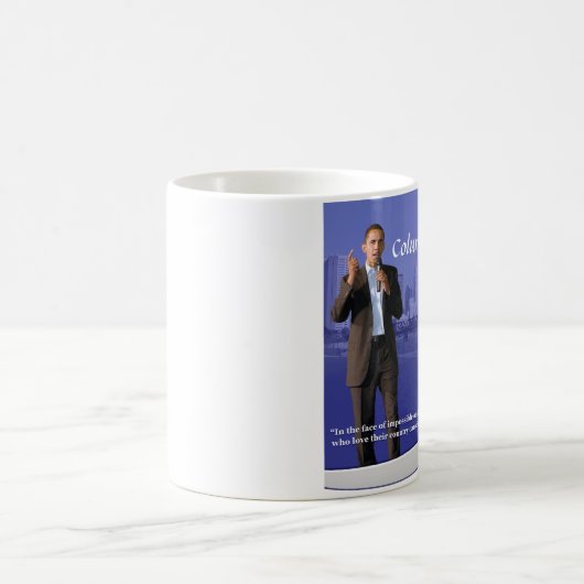 OBAMA Mok Columbus, Ohio (Center)