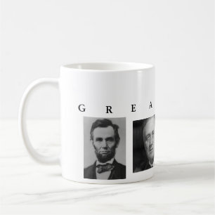 OBAMA-MOK: GREATNESS Lincoln FDR JFK Obama Koffiemok