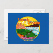 Obama Montana Briefkaart (Voorkant / Achterkant)