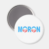 OBAMA MORON MAGNEET (Voorkant / Achterkant)